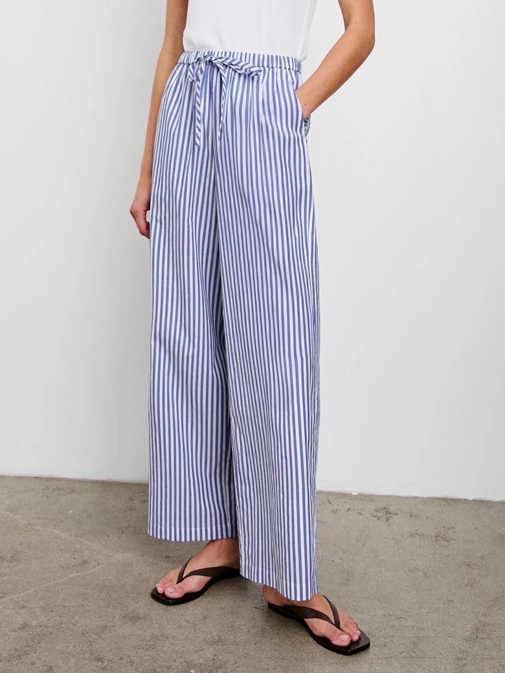 NWT Rails Emmie Blue & White Stripe Mariner Pants